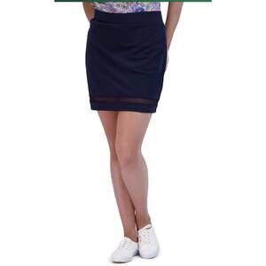 NEW STELLA PARKER golf skirt in navy